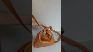 Odinė Rankinė kuprinė Light Brown