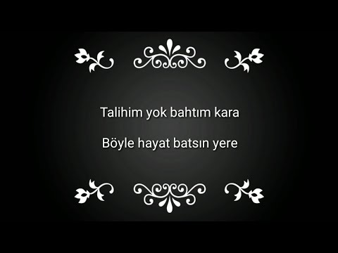 Zeynep Bakşi Karatağ - Talihim Yok Bahtım Kara Lyrics