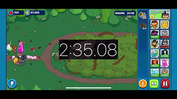 Bloons adventure time td: cyclops map1 hard mode