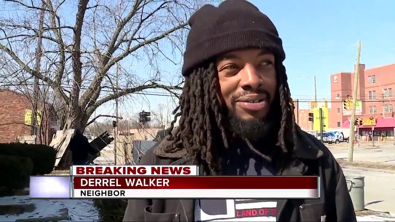 Police chase ends in crash on Detroit's west side - YouTube