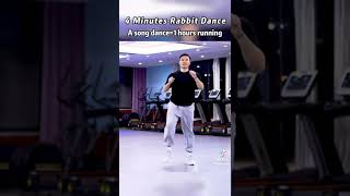 Rabbit Dance 30 mins easy cardio workout from home no equipment burn belly fat & calories