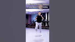 Rabbit Dance 30 mins easy cardio workout from home no equipment burn belly fat & calories