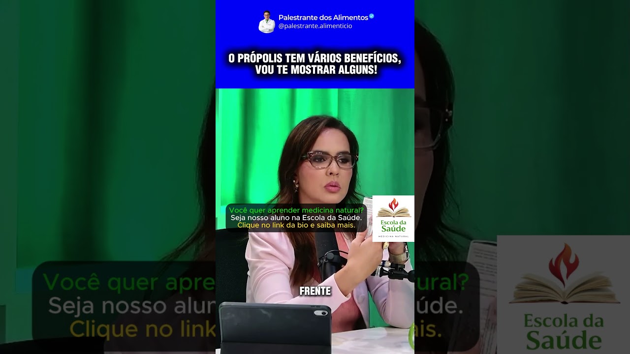 O PRÓPOLIS TEM VÁRIOS BENEFÍCIOS, VOU TE MOSTRAR ALGUNS!