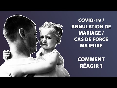 Vidéo: Force Majeure Lors D'un Mariage - Que Faire