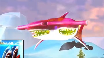 Double Head Shark Attack - Multiplayer - ALL SHARKS UNLOCKED -  Android Gameplay [FHD]