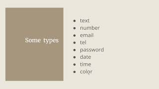 HTML Forms