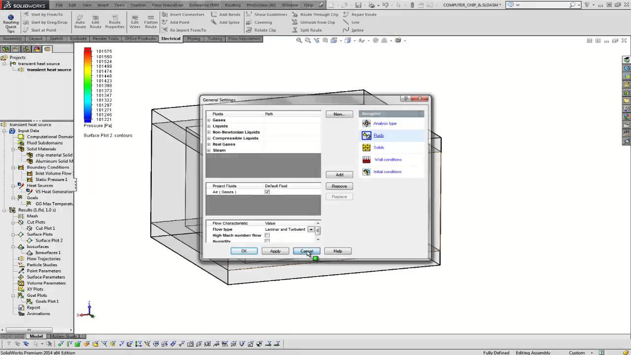 solidworks flow simulation fan tutorial