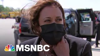 Harris Speaks On U.S. Restricting Travel To India | MSNBC image