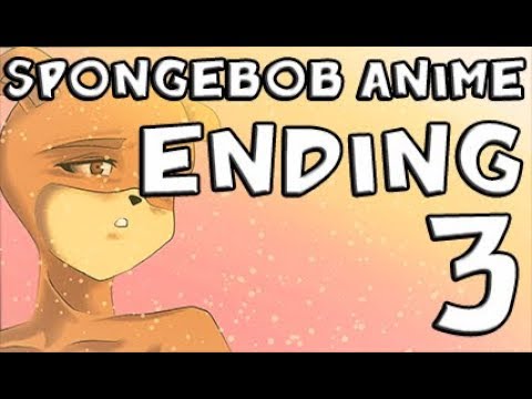 The Spongebob Squarepants Anime Ending 4 Drawing Edition  YouTube