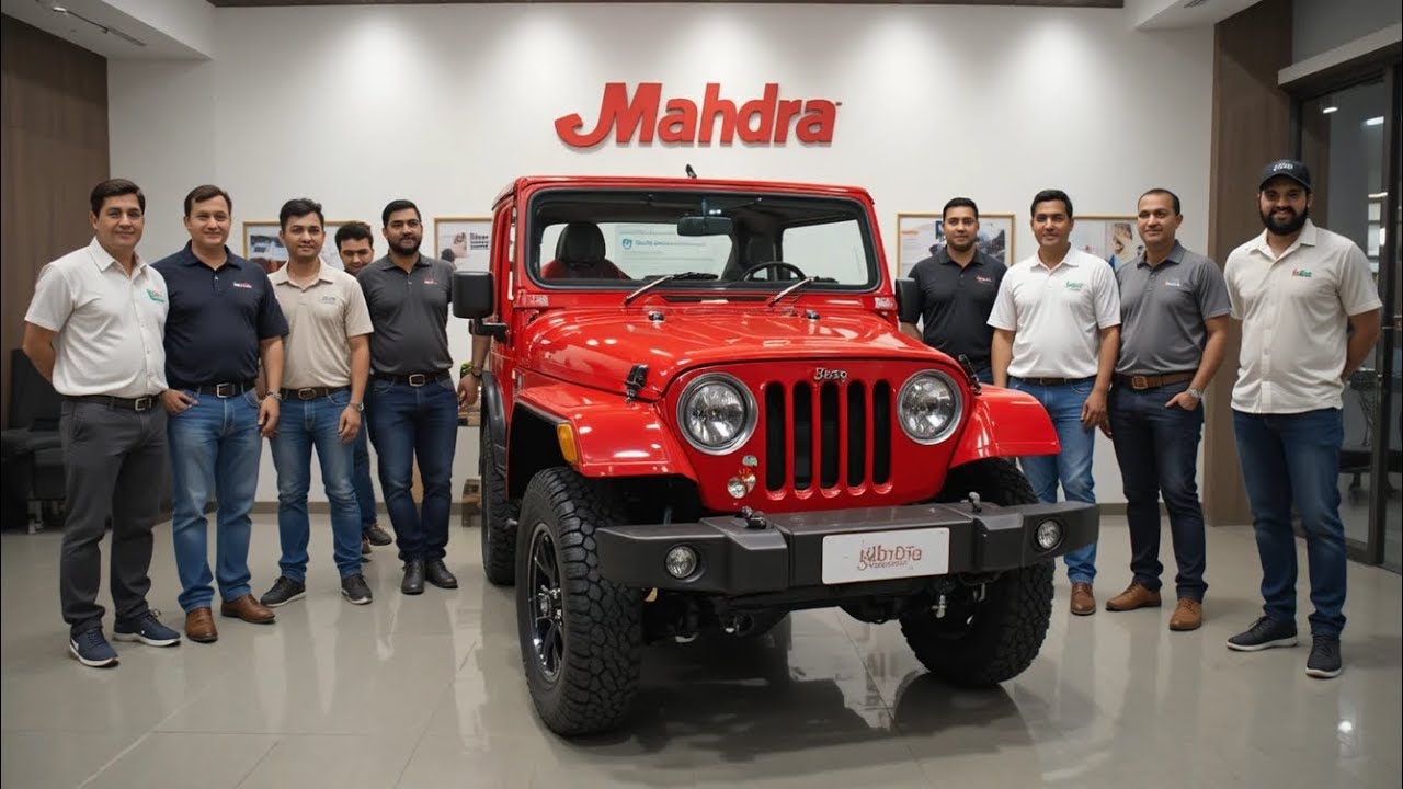 новый джип Mahindra CJ3B 2025 года — наконец-то выпущен.!!