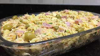 Salada de macarrão Simples e Saborosa