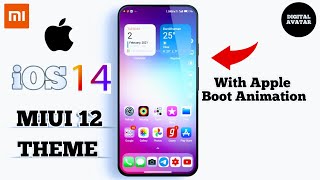 iOS 14 for any redmi poco mobile|ios 14 theme for any redmi poco mobile| apple boot animation