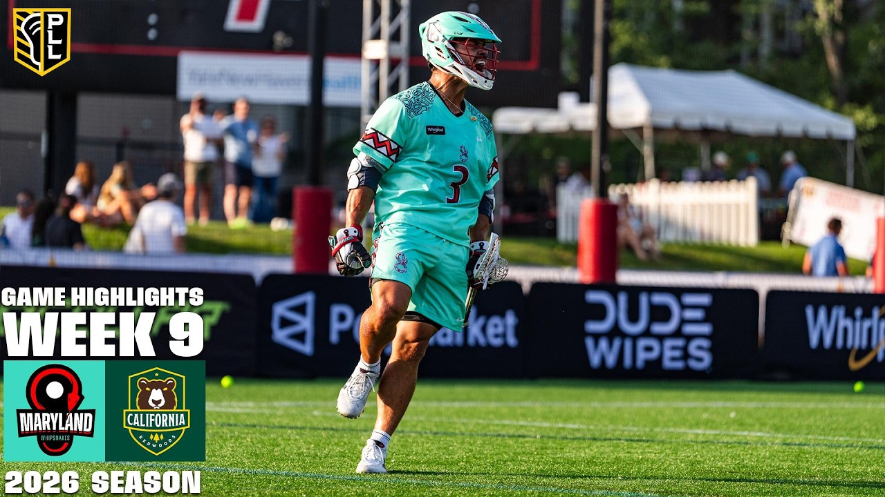 Maryland Whipsnakes vs. California Redwoods Week 9 Game Highlights | 2026 Season