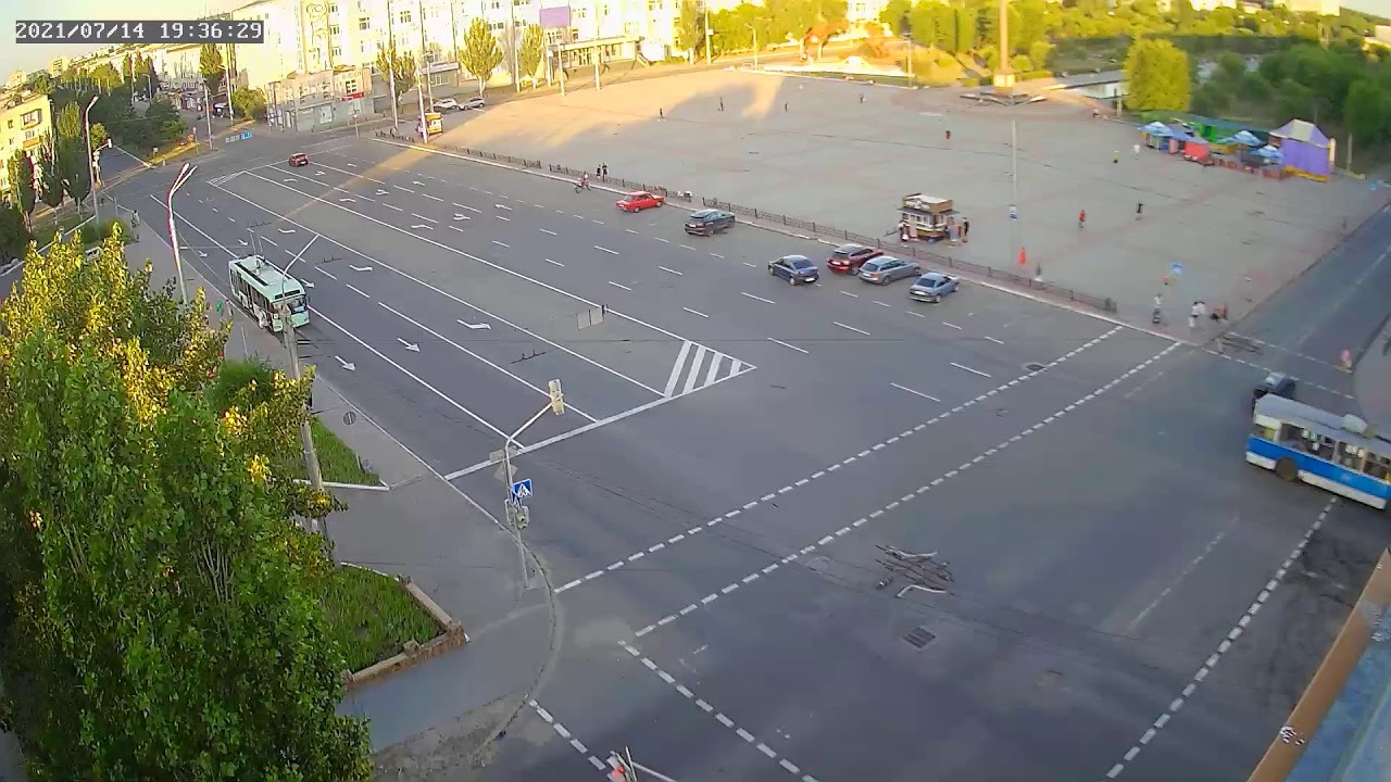 Северодонецк, камера на пл. Победы