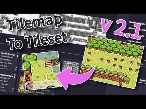 Tilemap To Tileset - Turn Images into Tilesets - Version 2.1 Showcase