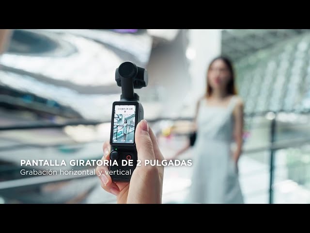 DJI Osmo Pocket 3, cámara con CMOS 1'' y vídeo 4K/120 fps, estabilización  en 3 ejes, enfoque rápido, seguimiento de caras/objetivos, pantalla táctil  giratoria de 2, cámara de vídeo pequeña  