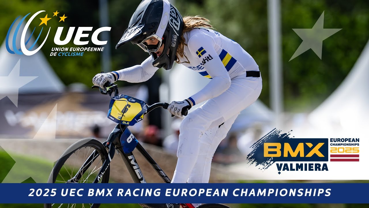 BMX Racing at UEC European Championships 2025 – Valmiera Vlog