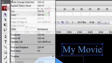 Deselect Objects in Flash CS3
