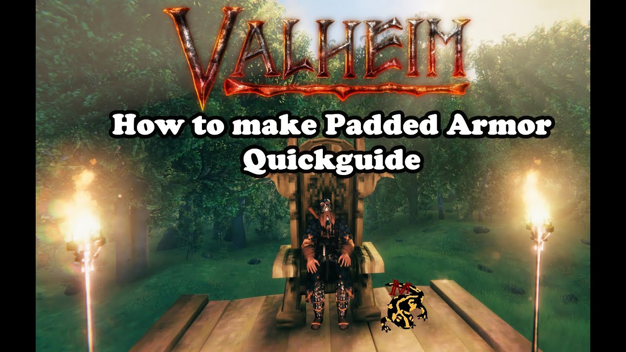 VALHEIM How to obtain Padded Armor Quickguide YouTube