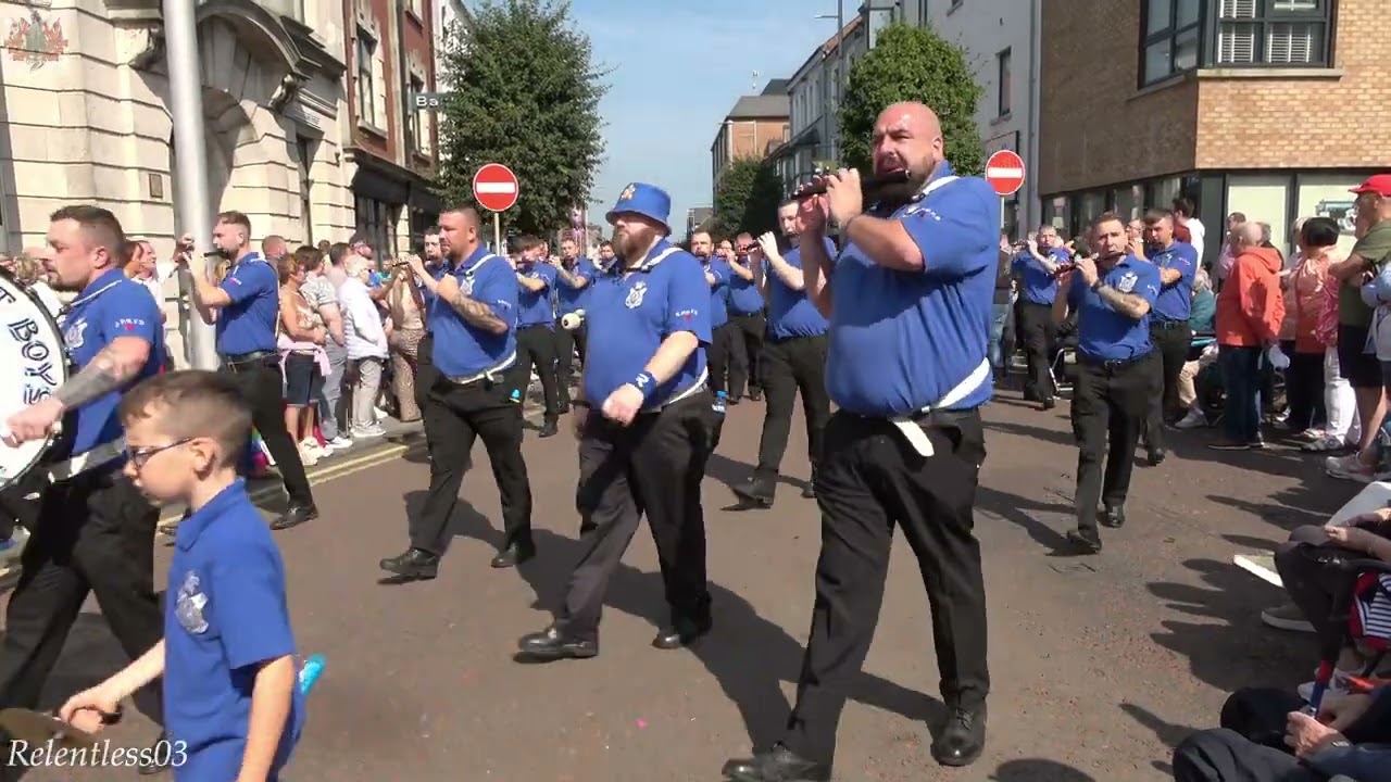 Ballymena Protestant Boys (No.1) @ Co. Antrim Black Saturday Parade ~ Ballymena ~ 31/08/24 (4K)