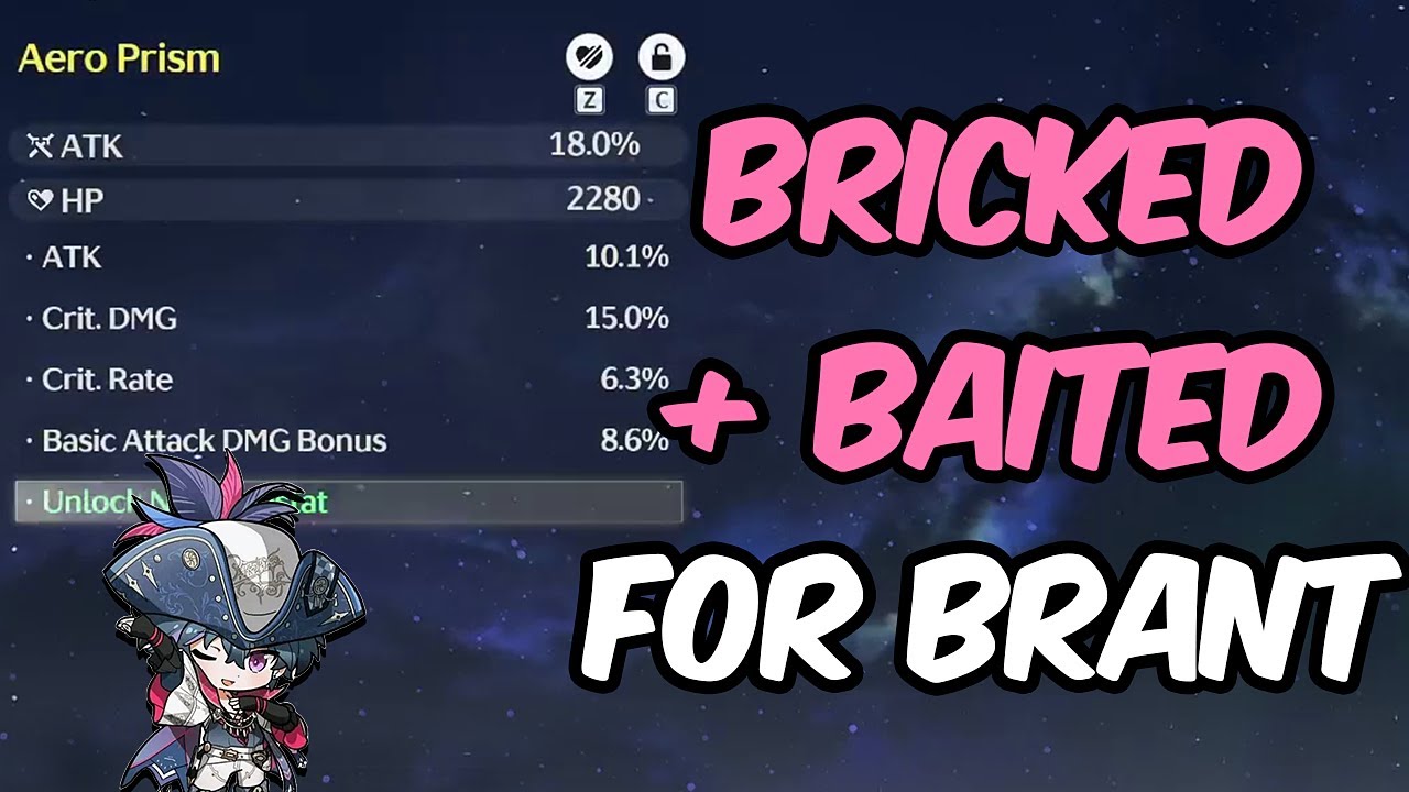 Crazy Best but WORST Luck Ever!: Tuning Brant’s Echoes Live - Wuthering Waves