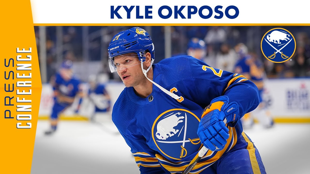 Kyle Okposo Signed Buffalo Sabres Goathead Logo Mini Hockey Stick — TSE  Buffalo