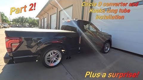 2024 Ford F150 4x4 5.0L - Circle D converter and Kooks headers install - Part 2 - Plus a surprise!
