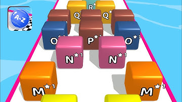 A-Z RUN🏃‍♀️ - All Levels Gameplay Walkthrough Android, iOS NEW UPDATE