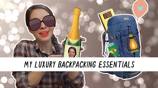 My LUXURY Backpacking Essentials! | Miranda in the Wild