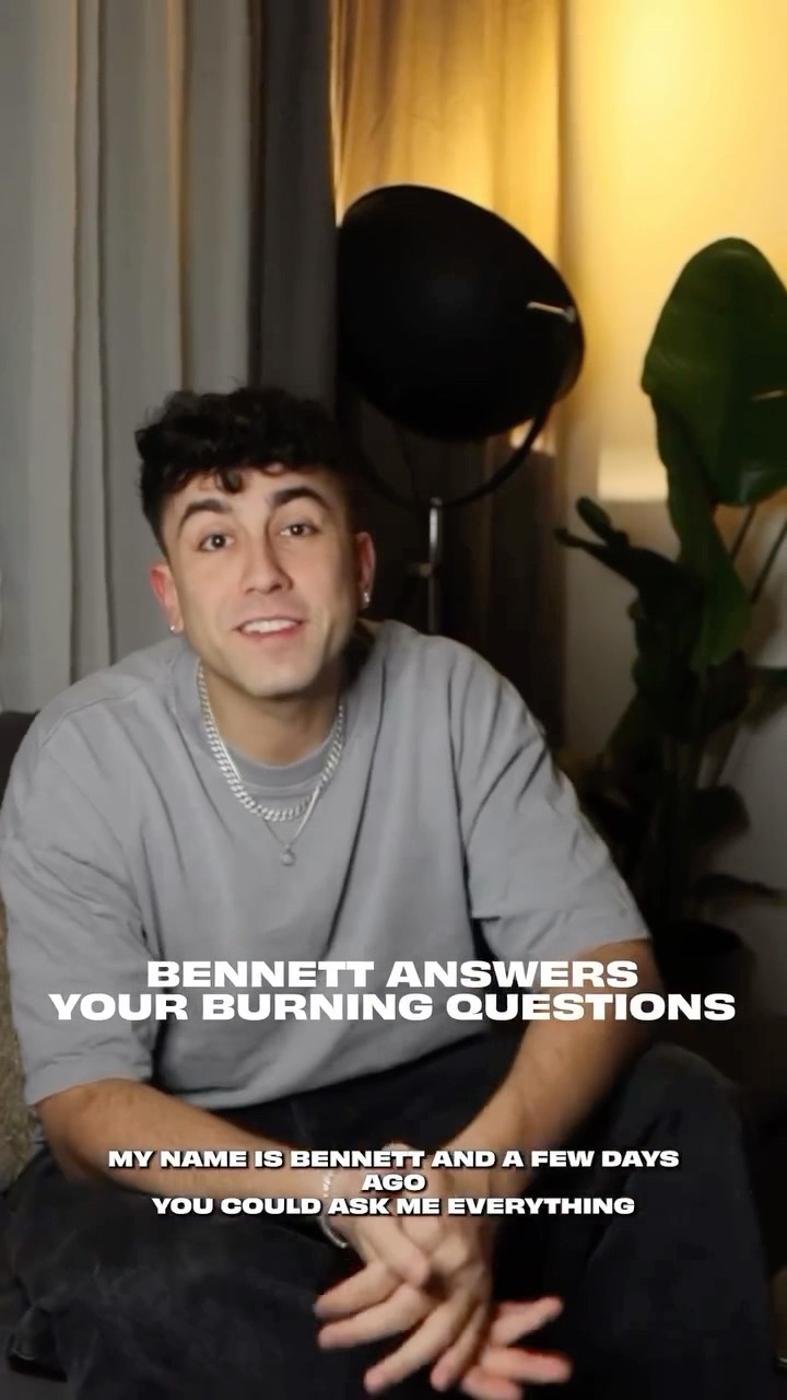 Together with BENNETT we celebrated his new release “Diamond Heart” with an exclusive Q\u0026A?#shorts