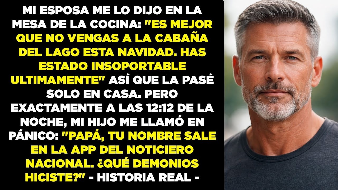Mi esposa dijo que yo era “INSPORTABLE” en Navidad… Luego mi hijo llamó ¿qué demonios está pasando…?