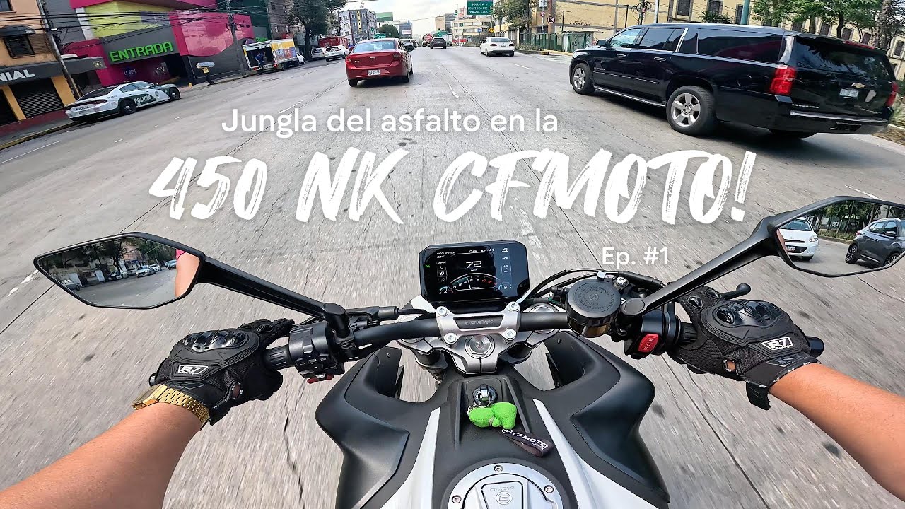 Lo que pasa cuando ruedas / Ep.1 Cfmoto450Nk