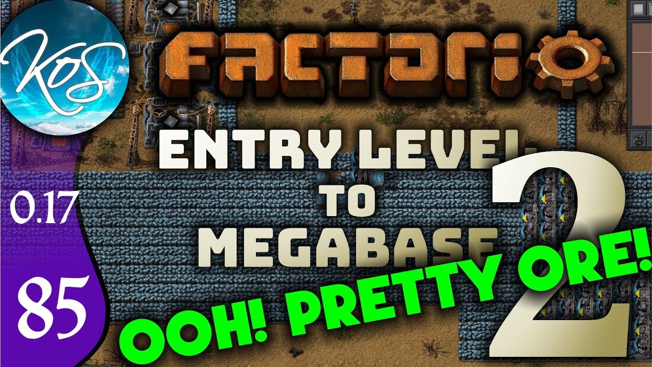 Factorio 0.17 Ep 85: GL-ORE-IOUS ORE - Entry Level to Megabase 2 ...