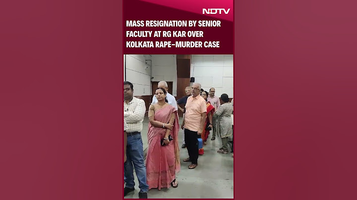 Kolkata Horror: Mass Resignation By Senior Faculty At RG Kar Over Kolkata Rape-Murder Case