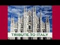 L'omaggio all'italia Tribute to Italy during Corona Virus COVID 19 outbreak.
