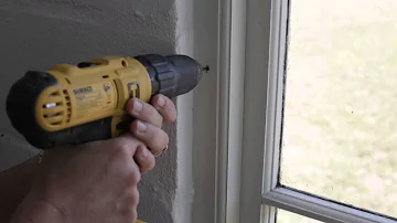 Builders DIY: How to install clear burglar bars