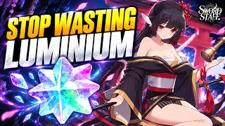 How to Spend Luminium Efficiently – Max Rolls & Smart Conversion【Sword x Staff】