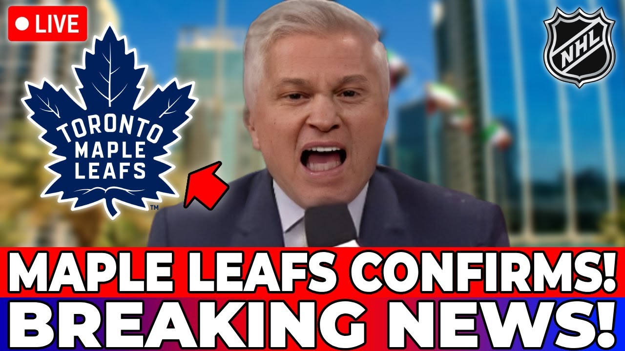 PUMP! NHL CONFIRM! LEAFS UPDATE! LEAKED NOW! TORONTO MAPLE LEAFS NEWS ...