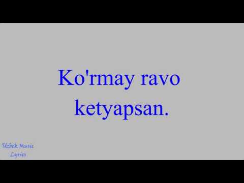 Dilmurod Sultonov - Bevafo (Lyrics)/Дилмурод Султонов - Бевафо