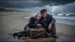 "They Lost Everything… Left in the Storm With Only One Suitcase 💔🌧️"