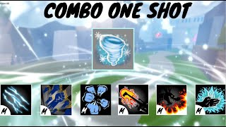 Combo One Shot With Blizzard And All Melee