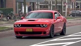 Dodge Challenger SRT-8 Hellcat - BURNOUT, REVS, ACCELERATIONS!