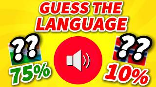 Guess the Language by Audio🔊 | 2% Can Get the Last One!