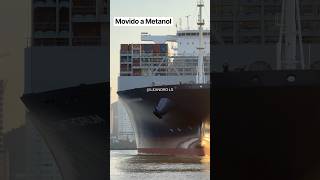 NAVIO movido a METANOL chega ao Brasil