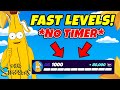 NO TIMER Fortnite XP MAP to LEVEL UP FAST in Chapter 6 Simpsons Mini Season 2 (Earn XP)