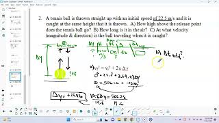 Lesson 2.5 Free Fall Problems