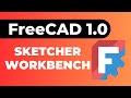 FreeCAD Sketcher Tutorial for Beginners 2025