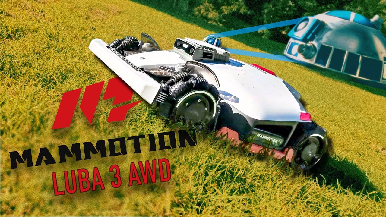 Lawn Mower or Race car? Super Powerful Mammotion Luba 3 AWD can get any job done!