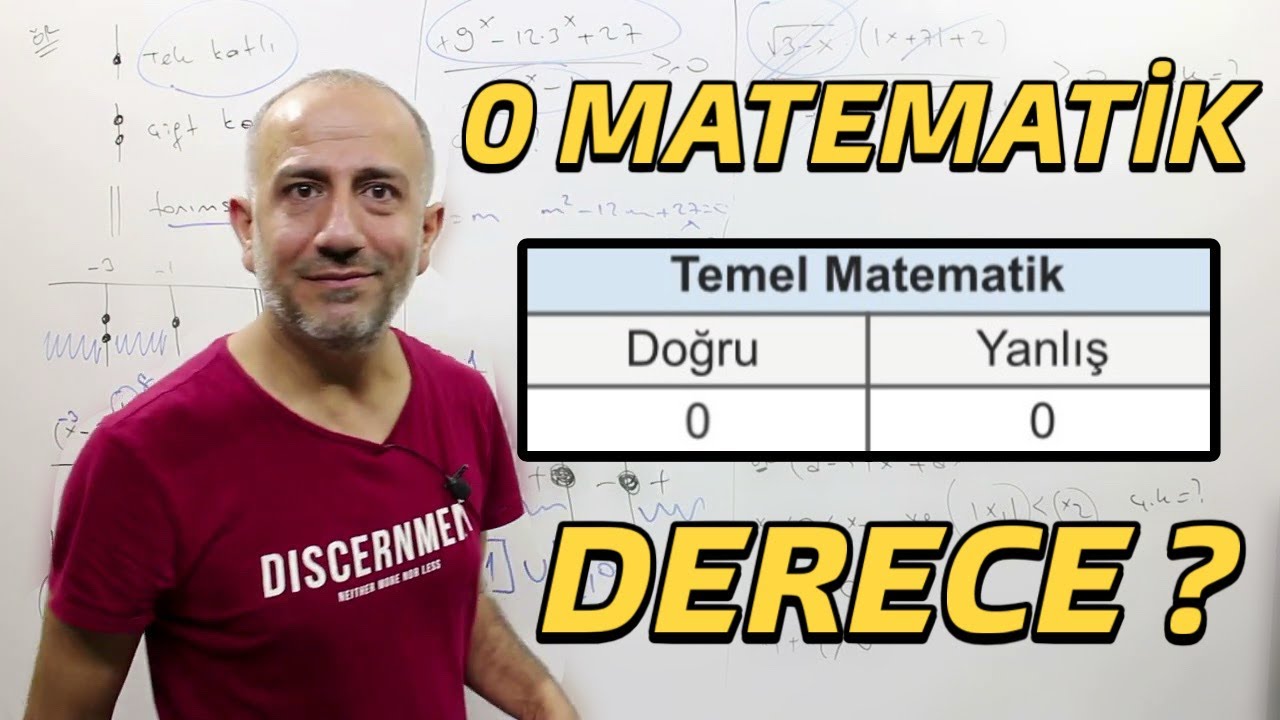 0 MATEMATİK VE KIRIK OBP İLE DERECE ???