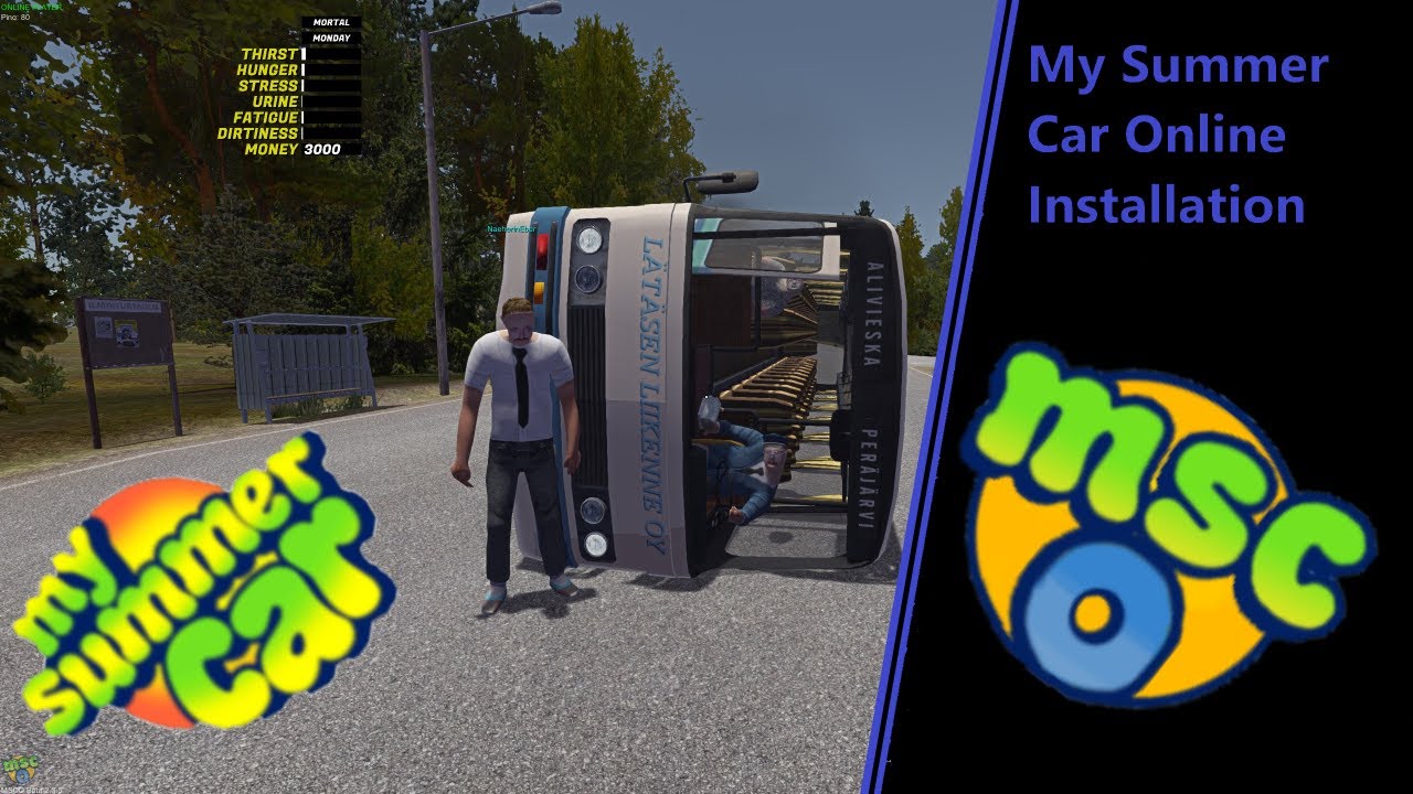 My Summer Car Online with a Friend making Satsuma #msco #msc